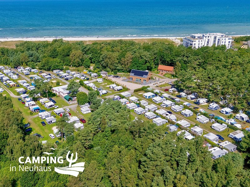 Luftbild Camping in Neuhaus